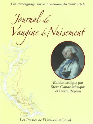 cover image of Journal de Vaugine de Nuisement (1765)